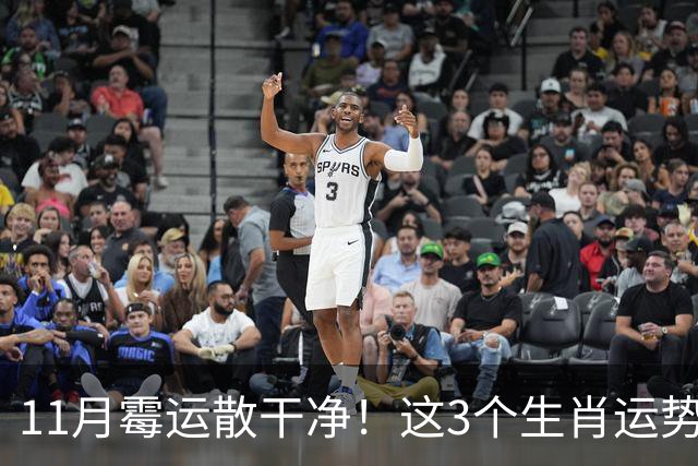 11月霉运散干净！这3个生肖运势提升一大截，机会挨个上门